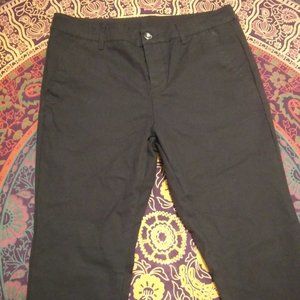 Asos Skinny Fit Cropped Chinos black